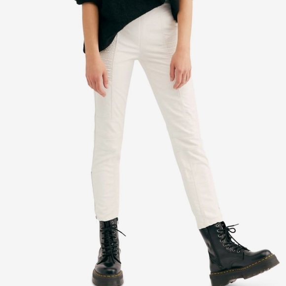 Free People Moto Skinny Pants - Picture 2 of 10